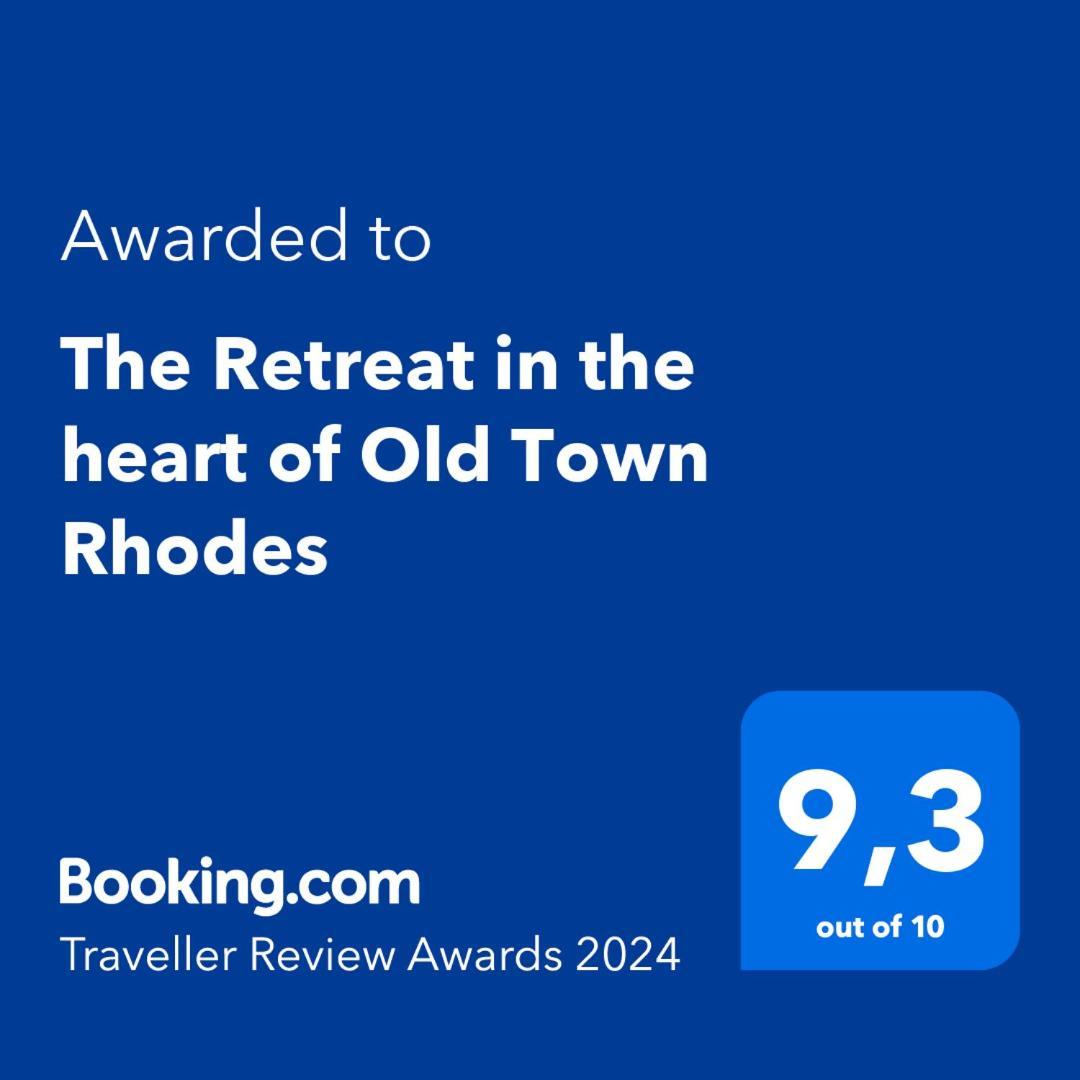 The Retreat In The Heart Of Old Town Rhodes Villa Rhodes City Esterno foto